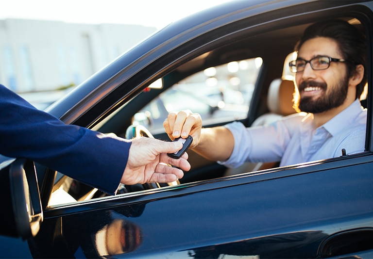 Luxury rental vehicle from Step One Car Rental in Fort Walton Beach, FL